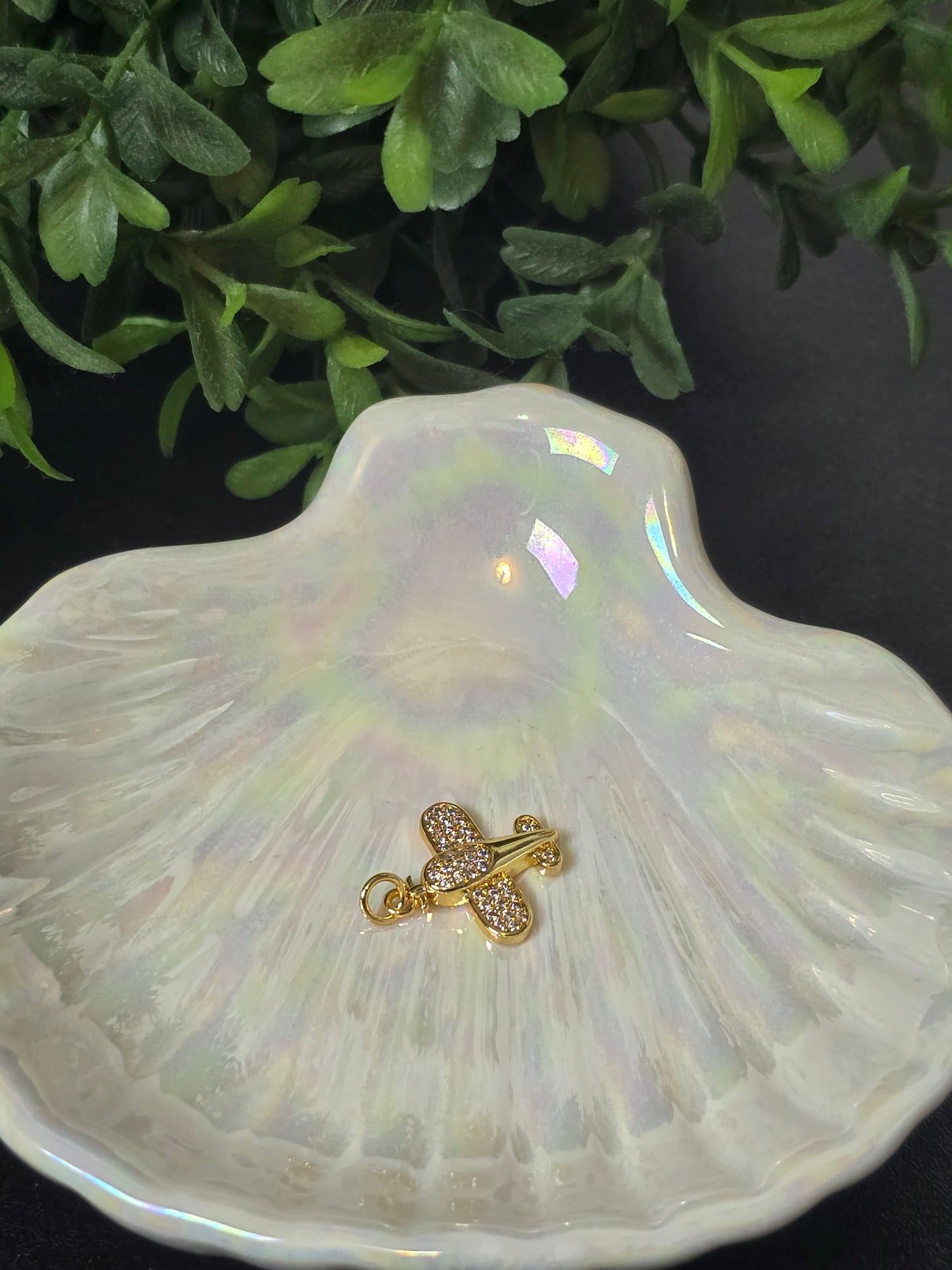 RHINESTONES AIRPLANE