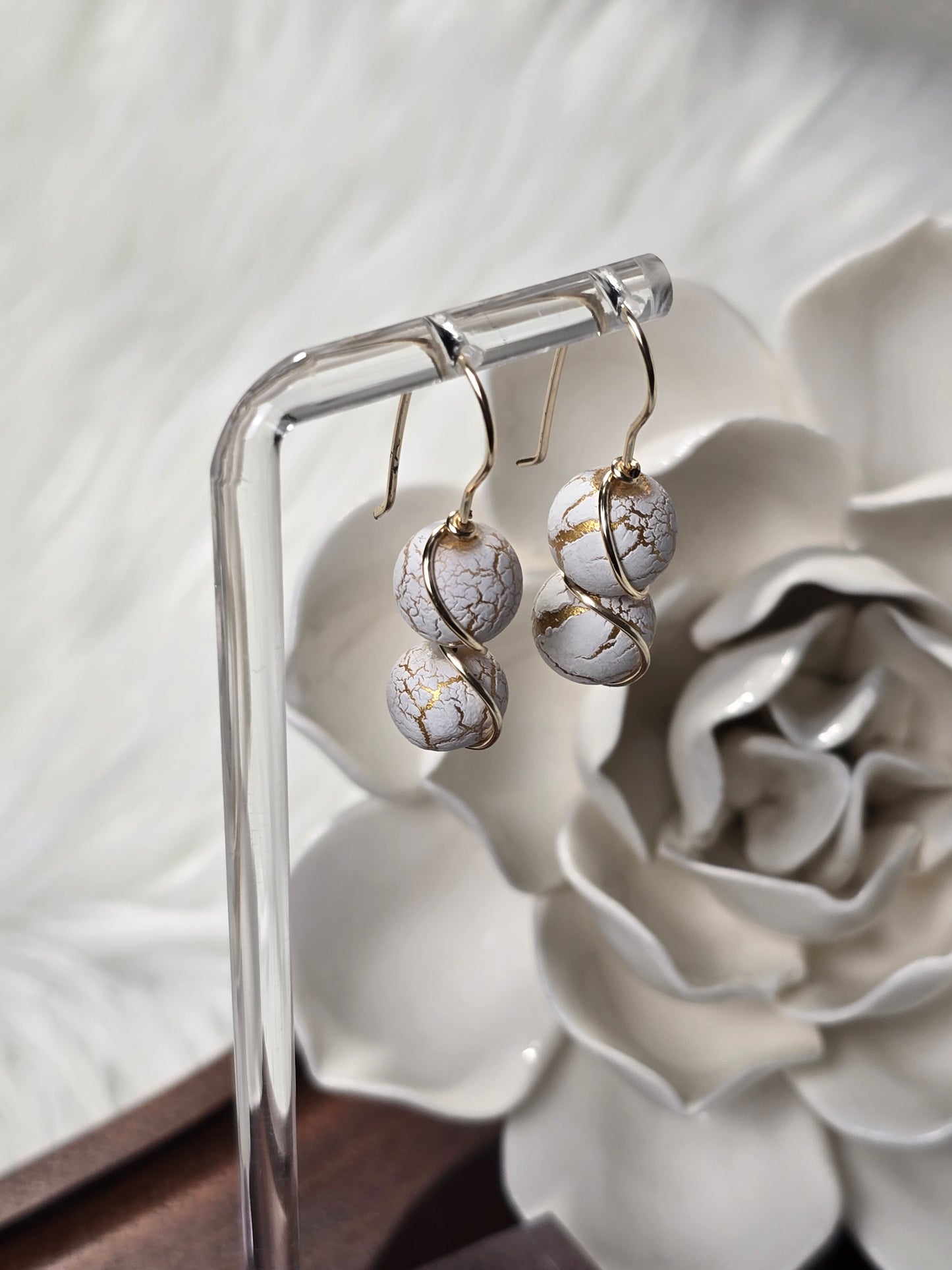 DAMARIS EARRINGS- WIRE HANDMADE EARRINGS