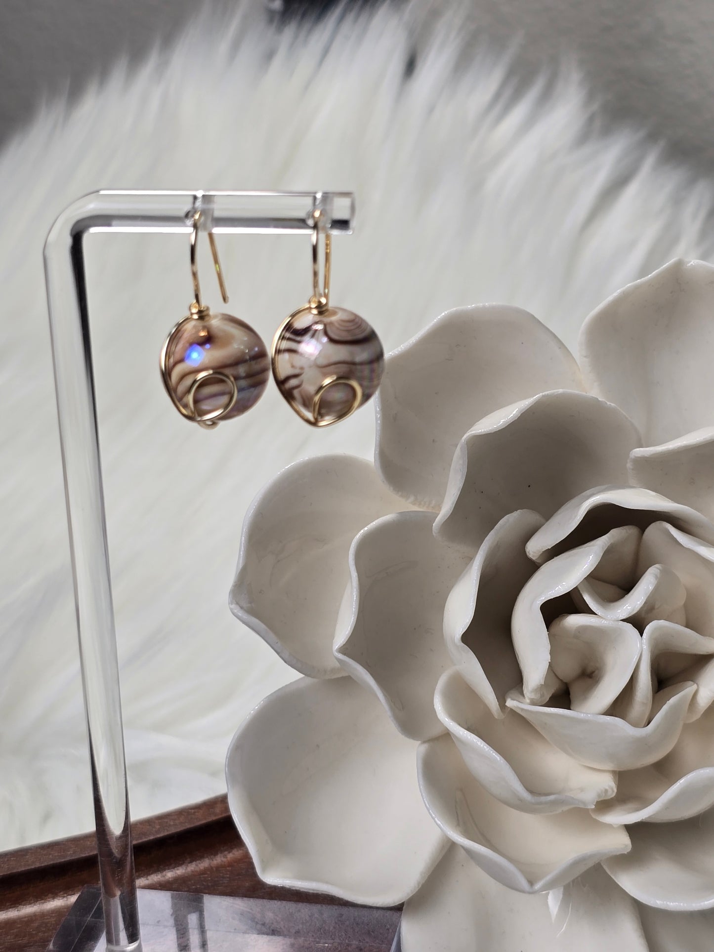 BELKIS EARRINGS- WIRE HANDMADE EARRINGS