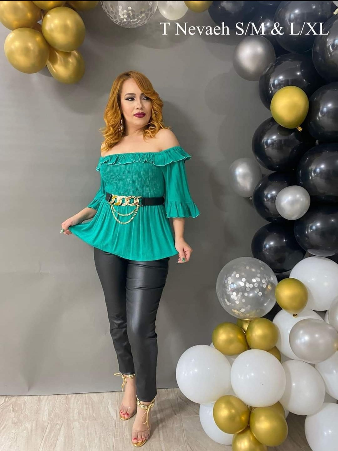 NEVAEH TOP- OFF THE SHOULDER TOP