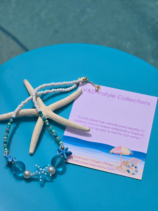 NECKLACE SEAGLASS