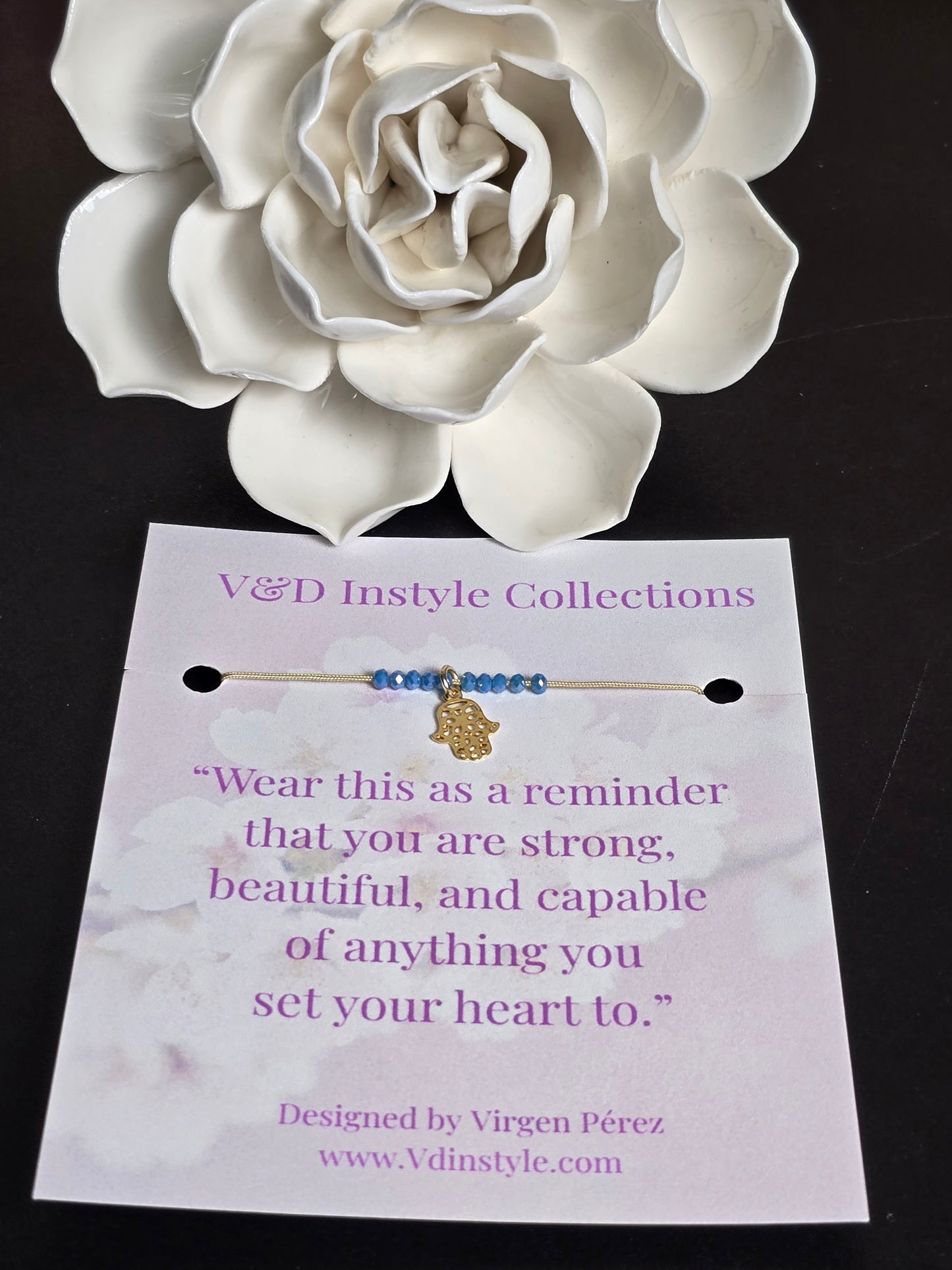 FRIENDSHIP BRACELET  BEIGE- ADJUSTABLE HANDMADE BRACELET