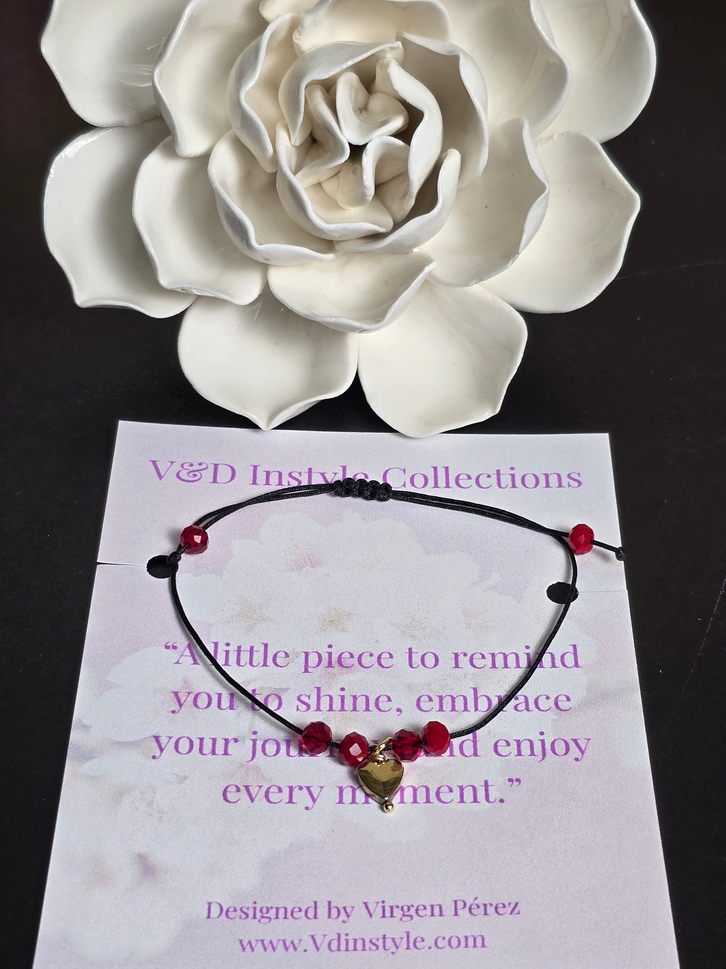 FRIENDSHIP BRACELET  BLACK- ADJUSTABLE HANDMADE BRACELET