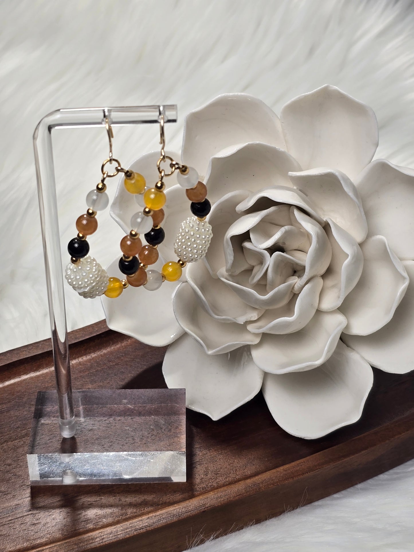 NATALIA EARRINGS- WIRE HANDMADE EARRINGS