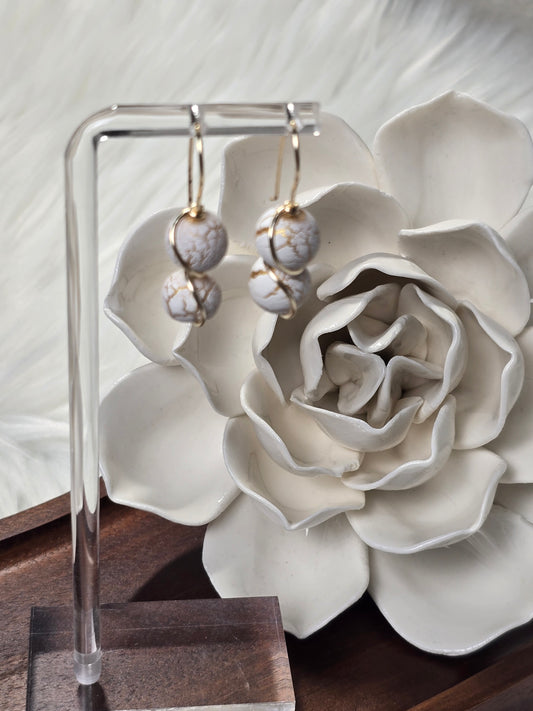 DAMARIS EARRINGS- WIRE HANDMADE EARRINGS