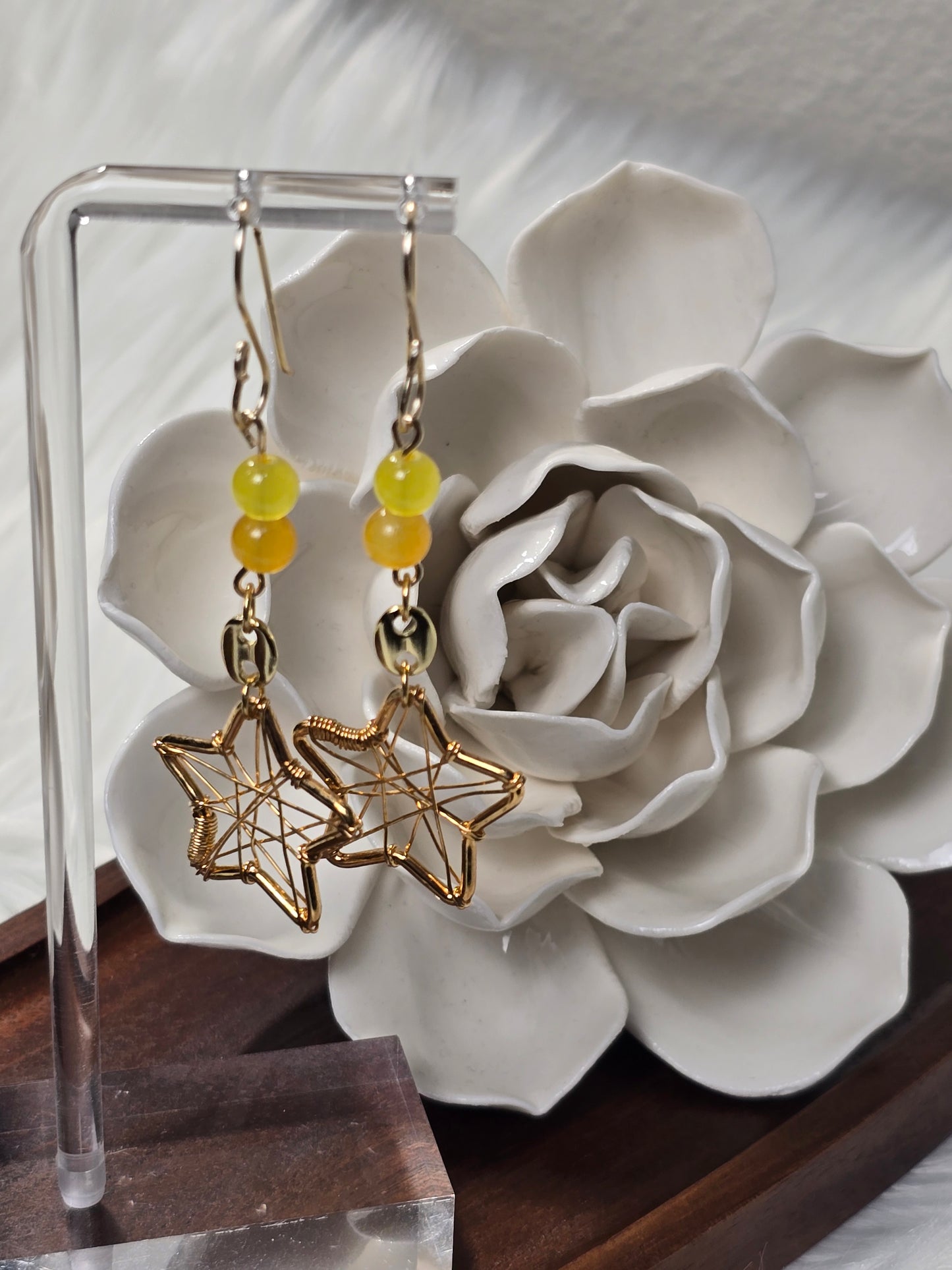 CRISTINA EARRINGS- WIRE HANDMADE EARRINGS