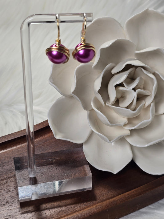 ZOE EARRINGS- WIRE HANDMADE EARRINGS