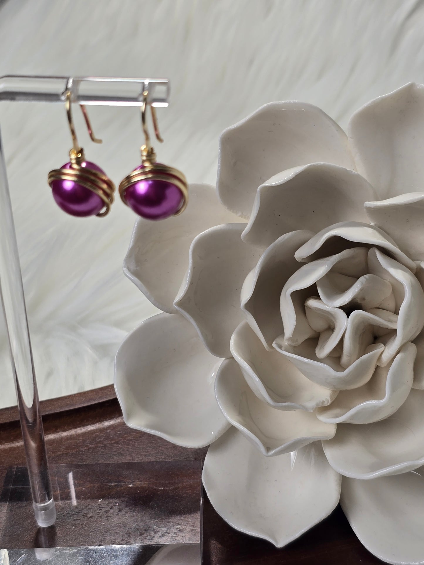 ZOE EARRINGS- WIRE HANDMADE EARRINGS