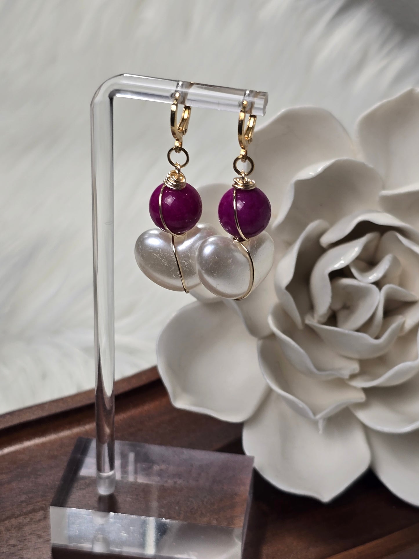 LAURA EARRINGS- WIRE HANDMADE EARRINGS
