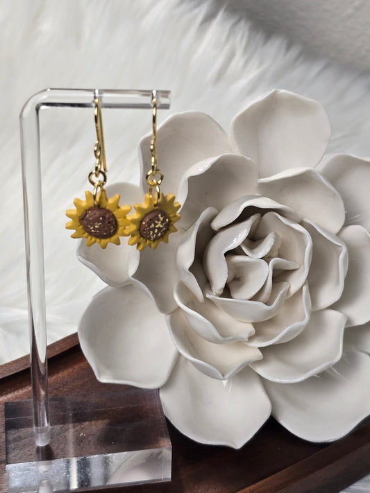 SUN EARRINGS- WIRE HANDMADE EARRINGS
