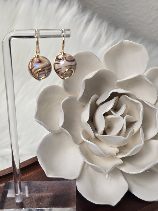 BELKIS EARRINGS- WIRE HANDMADE EARRINGS
