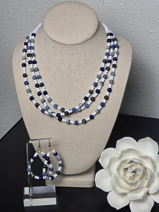 MIDNIGHT OCEAN JEWELRY SET