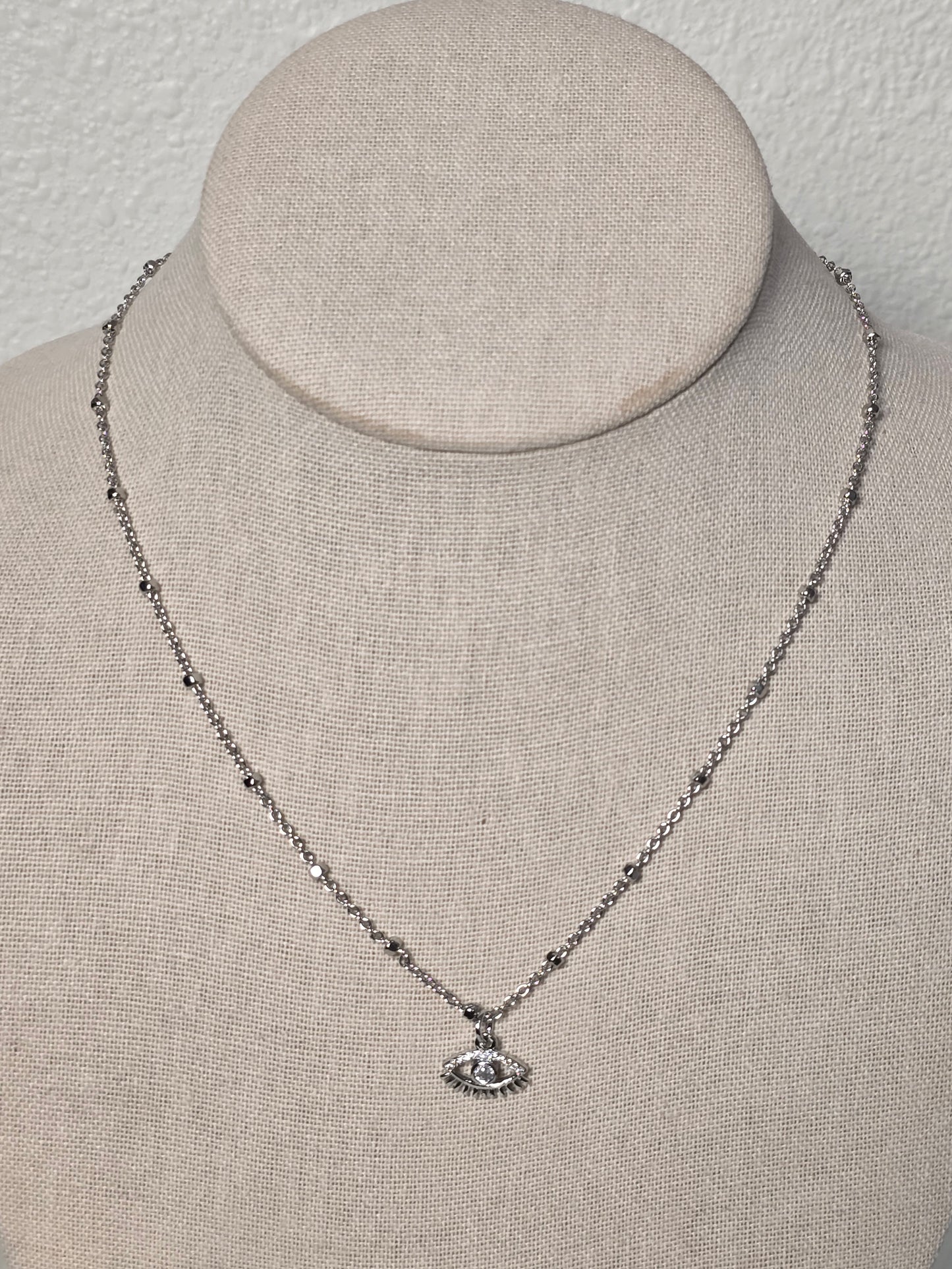 SILVER GAZE JEWELRY SET