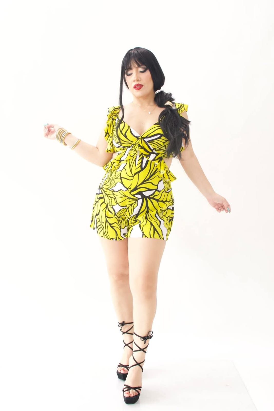 SHORT JUMPER DEAN PRINT